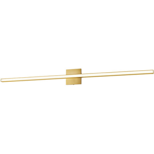 Arandel LED 47.5 inch Aged Brass Vanity Light Wall Light