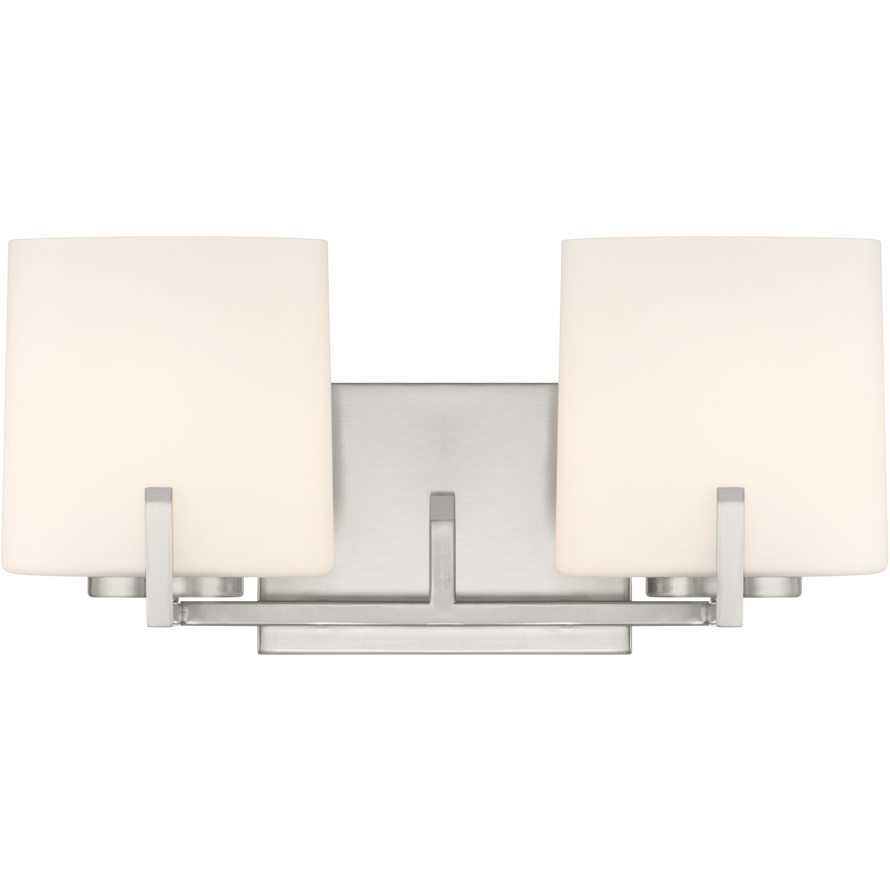 Mirelle 2 Light 16 inch Brushed Nickel Vanity Wall Light