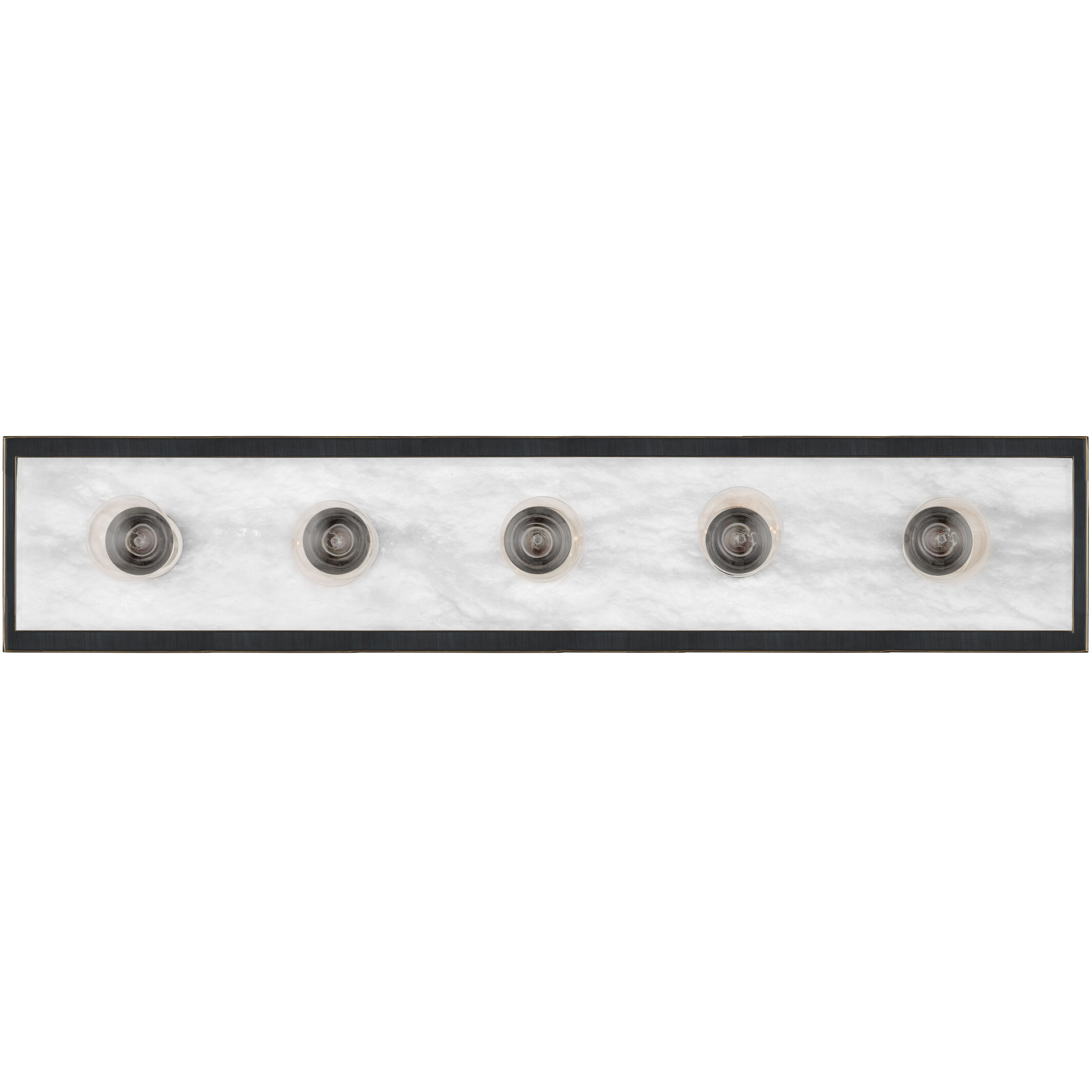 Berdine 5 Light 5 inch Natural/Oil Rubbed Bronze Bath Bar Wall Light, Large