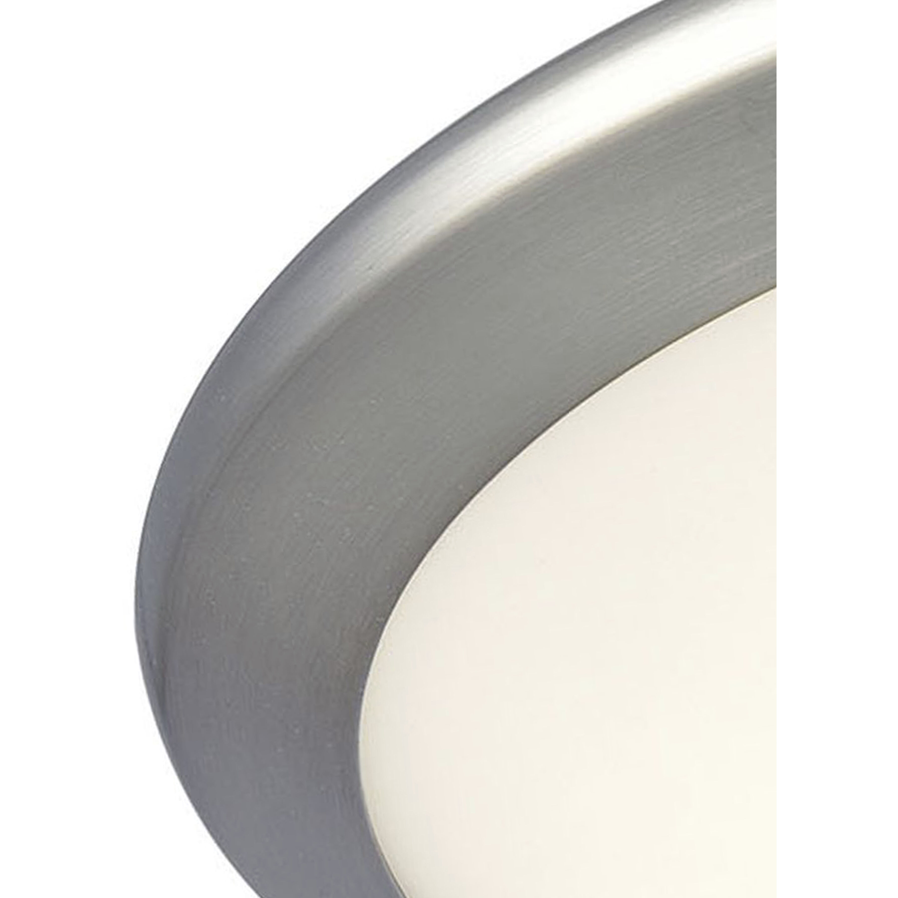 Clancy 1 Light 12 inch Chrome Flush Mount Ceiling Light