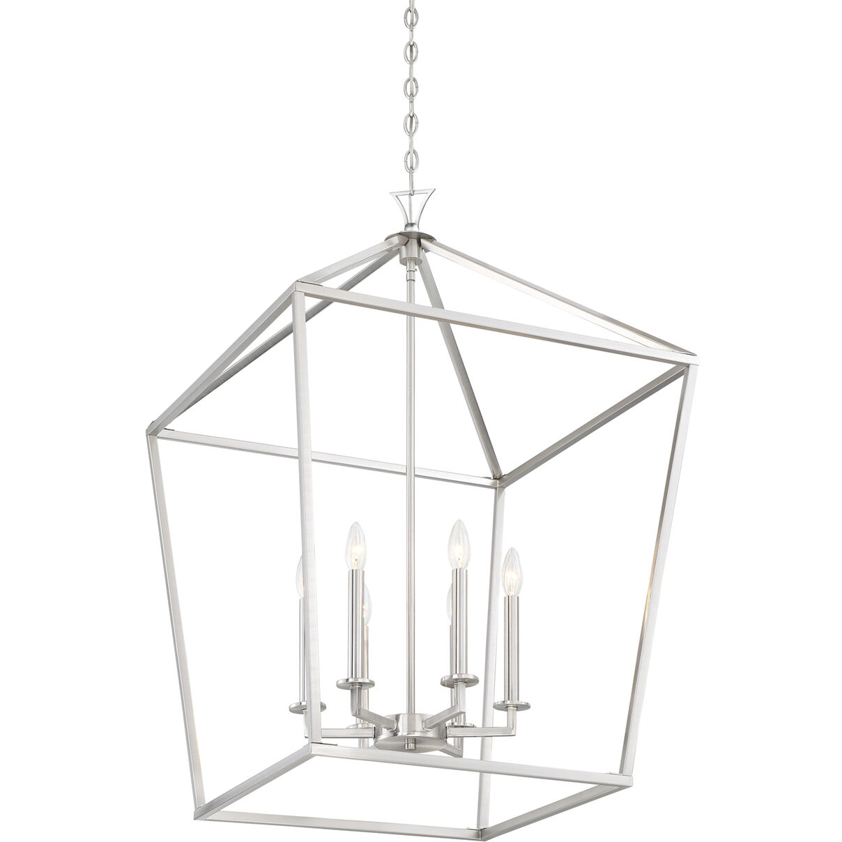 Townsend 6 Light 24 inch Satin Nickel Pendant Ceiling Light, Essentials