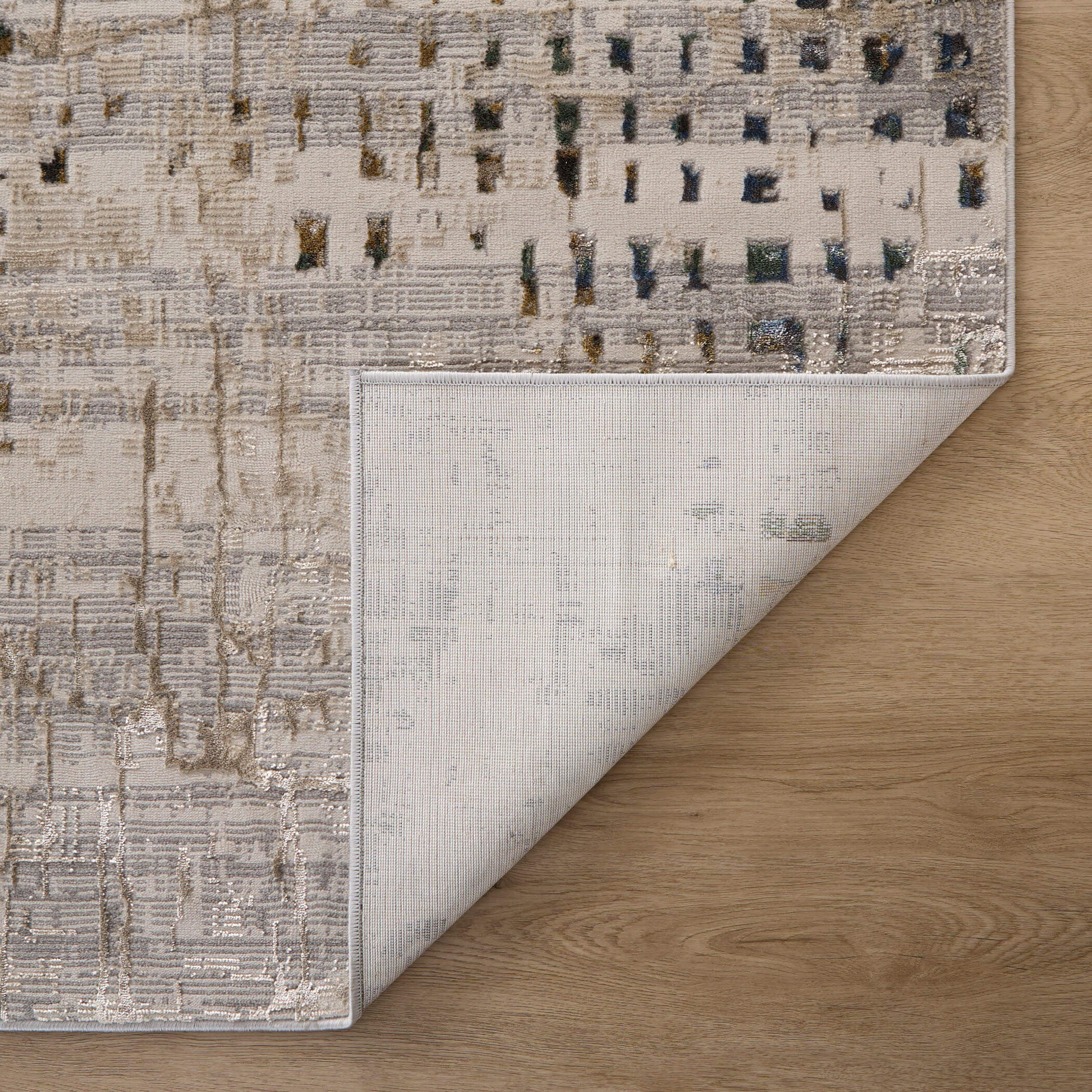 Zaria 36 X 24 inch Earth Tones Rug in 2 x 3