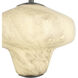 Solara LED 25.2 inch Graphite Chandelier Ceiling Light
