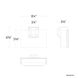 Madison LED 4 inch White ADA Wall Sconce Wall Light, Beyond