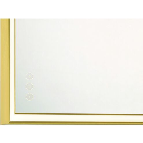 Nixon 36 X 24 inch Gold Wall Mirror