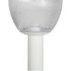 Etch 1 Light 15.5 inch White Outdoor Post Light