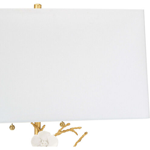 Cherise 24.75 inch 100.00 watt Gold Table Lamp Portable Light, Horizontal
