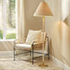 Morgana 64.5 inch 150.00 watt Natural Wood and Antique Brass Floor Lamp Portable Light