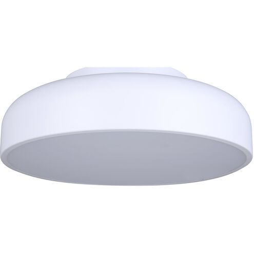 Zaria LED 13.88 inch White Flush Mount Ceiling Light