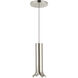 Husk LED 2 inch Polished Nickel Pendant Ceiling Light
