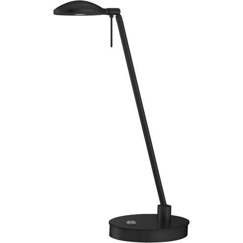 George's Reading Room 19 inch 8.00 watt Coal Table Lamp Portable Light