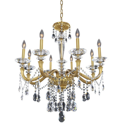 Jolivet 8 Light 30 inch Two Tone Silver Chandelier Ceiling Light in Two-Tone Silver