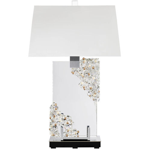 Forever Auroa 30.6 inch 7.00 watt Polished Chrome Table Lamp Portable Light