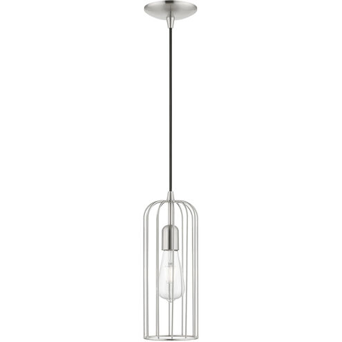 Glenbrook 1 Light 5 inch Brushed Nickel Pendant Ceiling Light