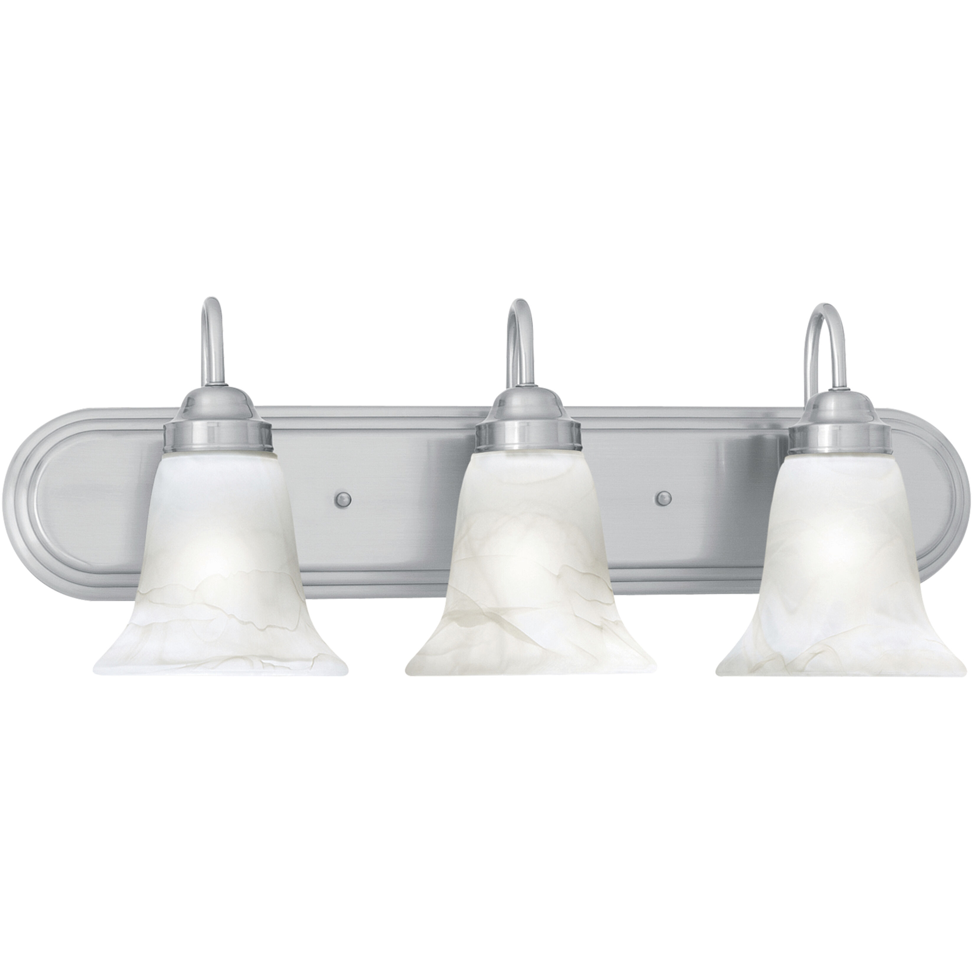 Homestead 3 Light 24 inch Brushed Nickel Vanity Light Wall Light