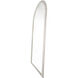 Belle 79.75 X 37.75 inch Distressed White Mirror