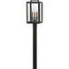 Sutcliffe LED 20 inch Oil Rubbed Bronze with Antique Copper Outdoor Post Mount Lantern