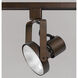 Signature 1 Light 120V Rust Track Head Ceiling Light, Adjustable