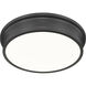 Bentley LED 20 inch Matte Black Flush Mount Ceiling Light