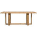 Northbank 82.5 X 39.5 inch Wheat Dining Table