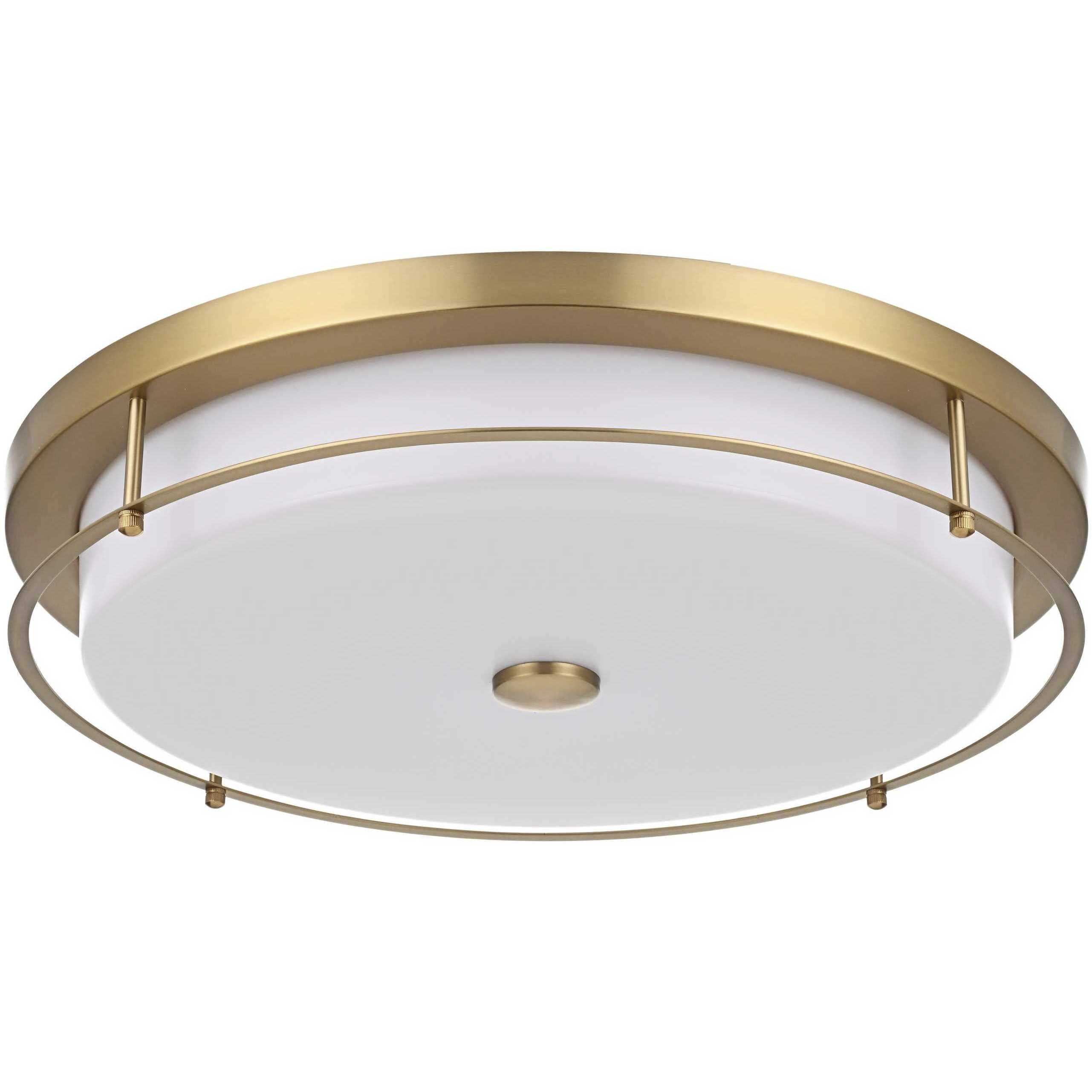 Kolson 1 Light 20 inch Satin Gold Flush Mount Ceiling Light