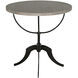 Wine 30 X 30 inch Vintage Grey Accent Table
