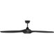 Selen 60 inch Midnight Black Ceiling Fan