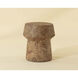 Brie 20 X 18.5 inch Burl Look Outdoor End Table
