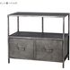 Gunthery 32 X 15 inch Graphite Media Console