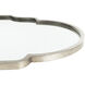 Vassar 40 X 30 inch Silver Mirror, Arch/Crowned Top