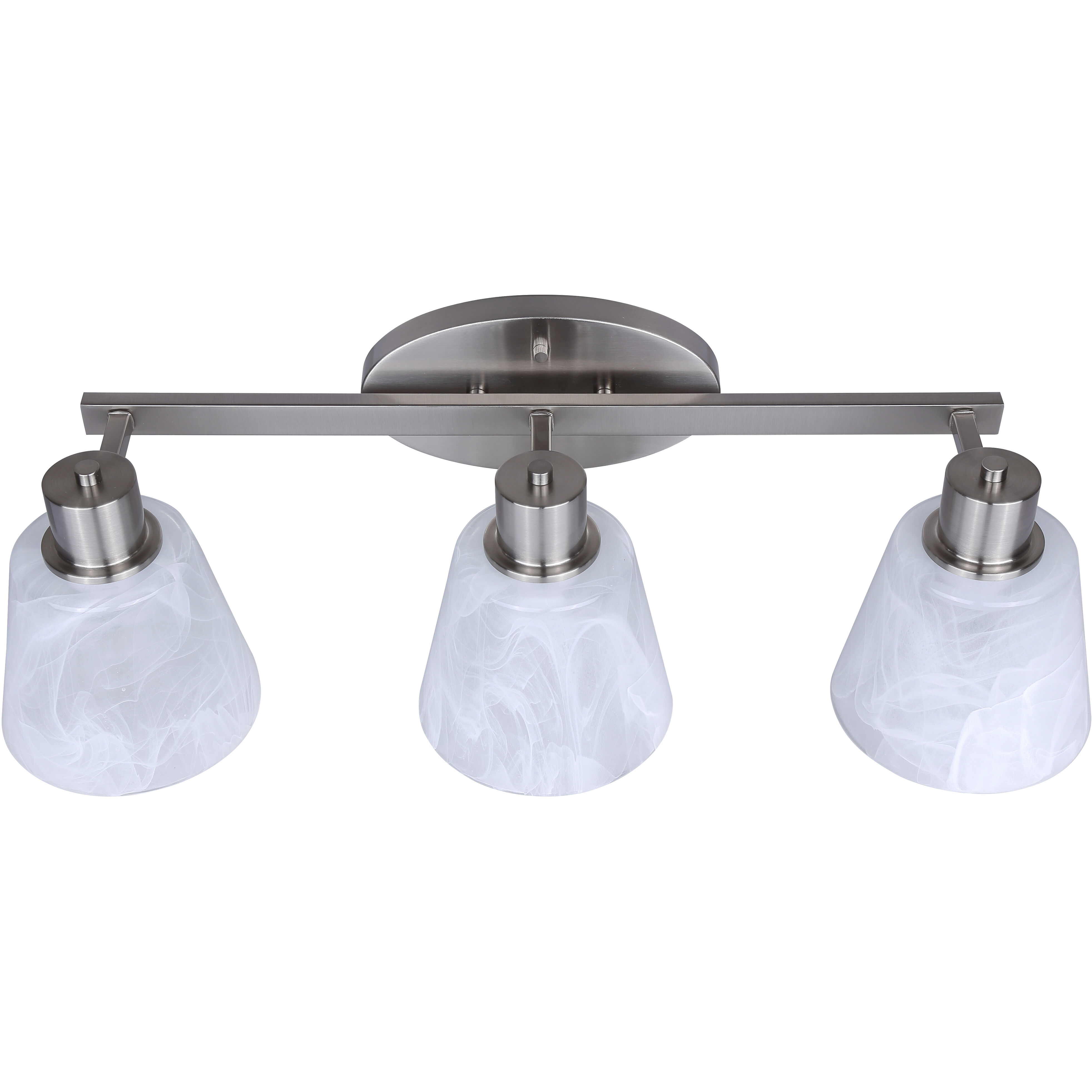 Luelle 3 Light 25 inch Brushed Nickel Vanity Light Wall Light