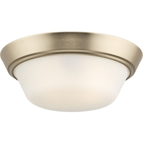 Edessa 2 Light 12 inch Champagne Bronze Flush Mount Ceiling Light