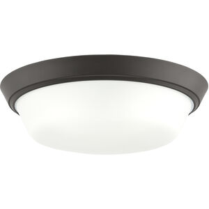 Edessa 3 Light 16 inch Antique Bronze Flush Mount Ceiling Light