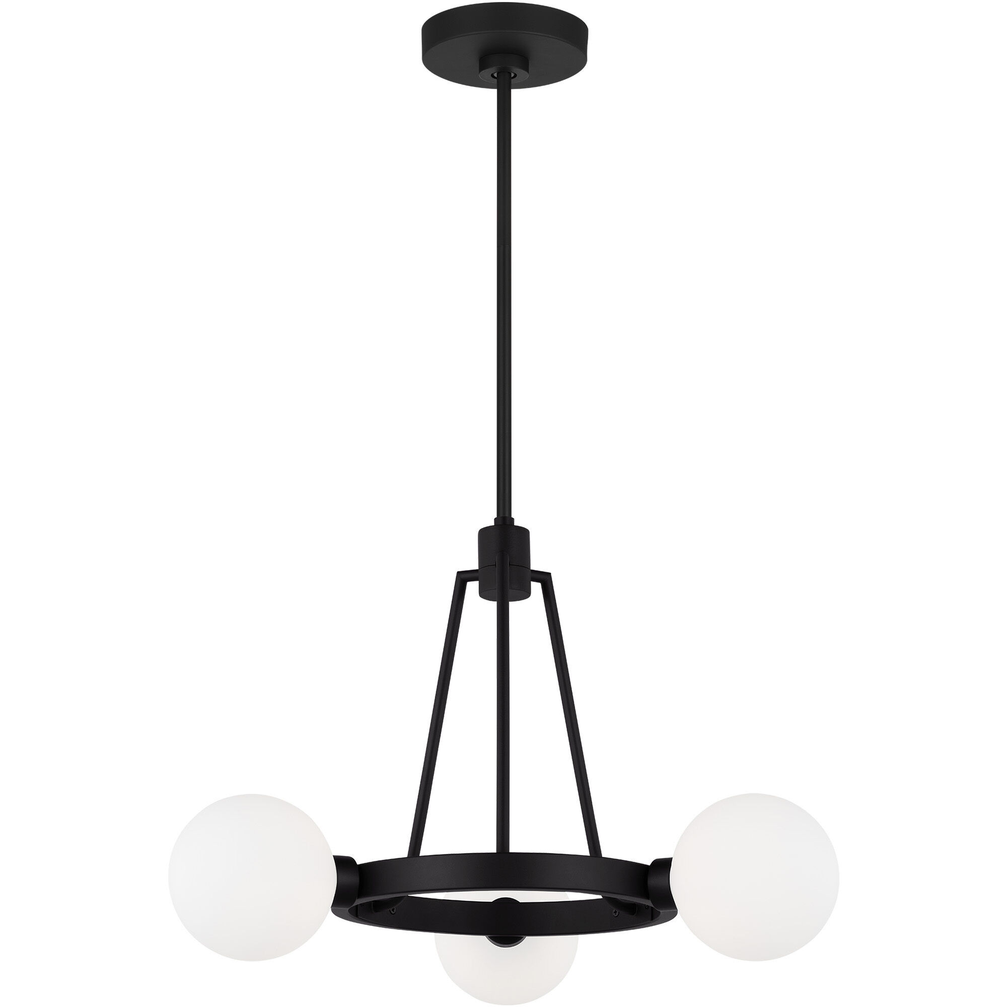 Sean Lavin Clybourn 3 Light 21 inch Midnight Black Chandelier Ceiling Light