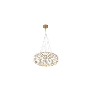 Canada LED 32 inch Gold LED Chandelier Ceiling Light
