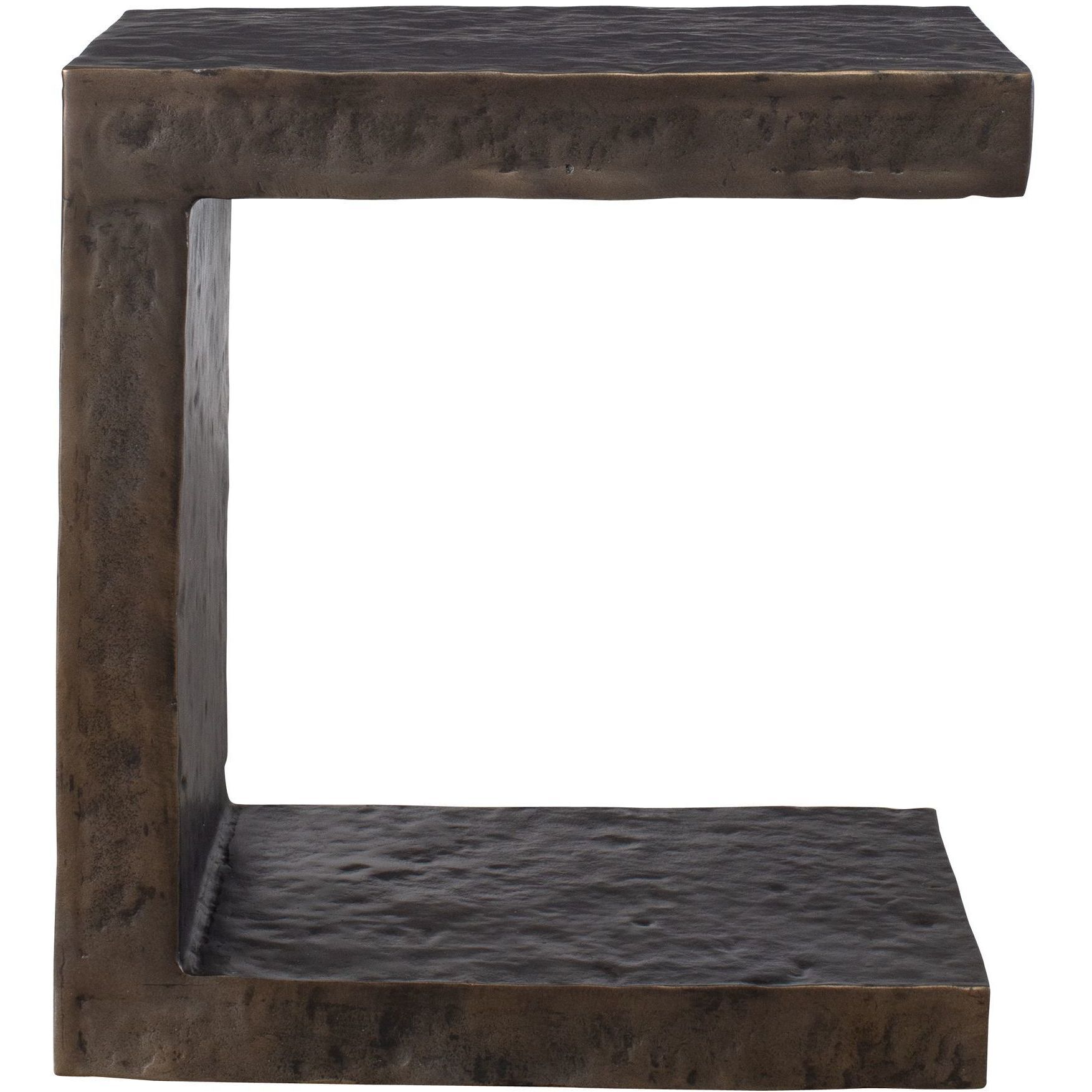 Obra 22 X 20 inch Dark Bronze Outdoor Side Table