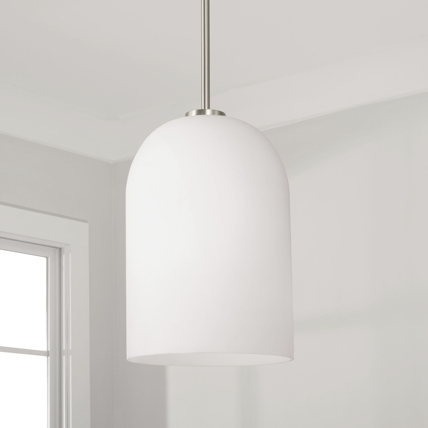 Lawson 1 Light 8.75 inch Brushed Nickel Pendant Ceiling Light