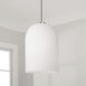 Lawson 1 Light 8.75 inch Brushed Nickel Pendant Ceiling Light