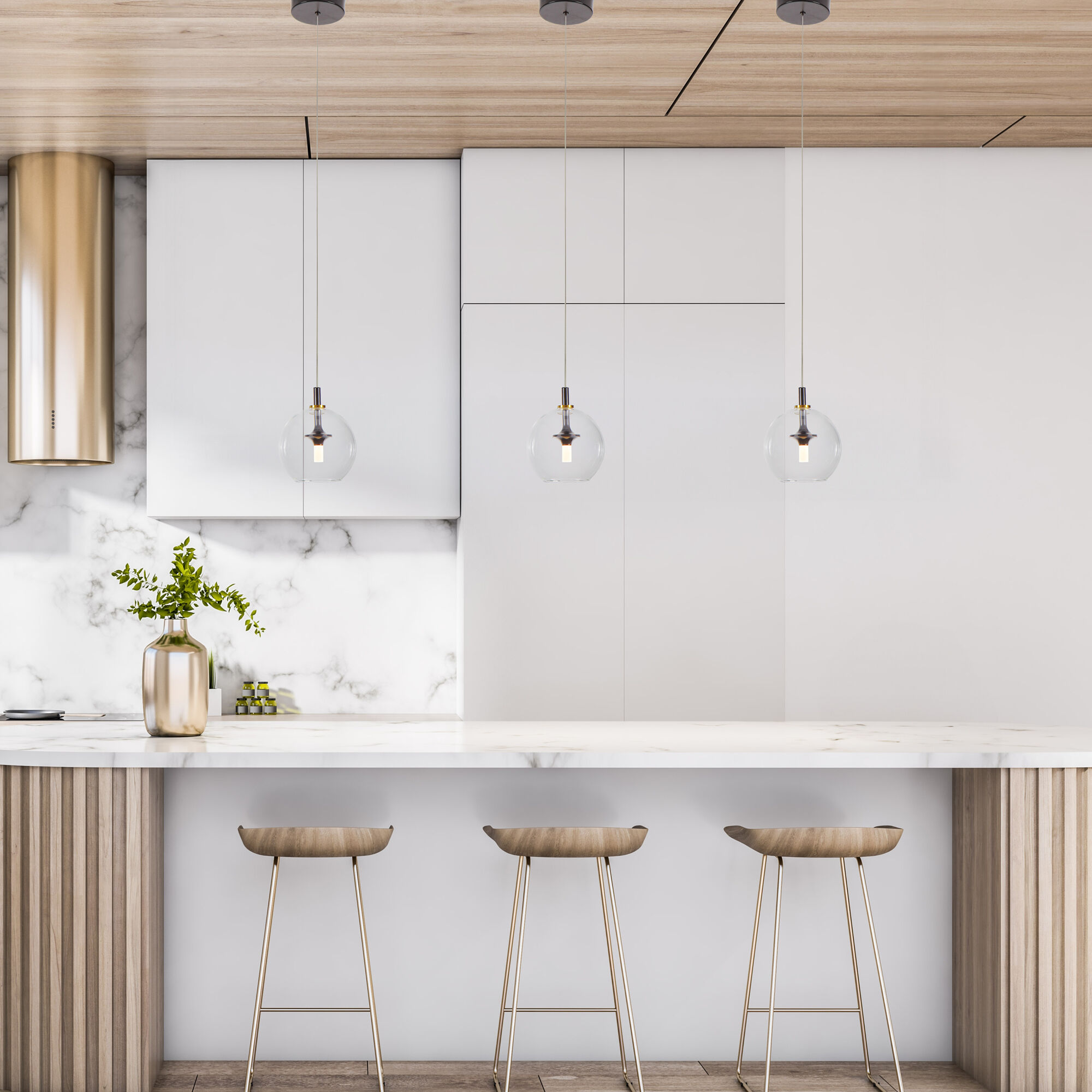 Artisan Collection/PORTOFINO Series 6.5 inch Antique Brass Pendant Ceiling Light