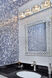 Milford 5 Light 34.25 inch Polished Chrome Bath Vanity Light Wall Light