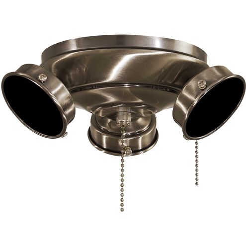 Timeless 3 Light Burnished Nickel Custom Fan Fitter