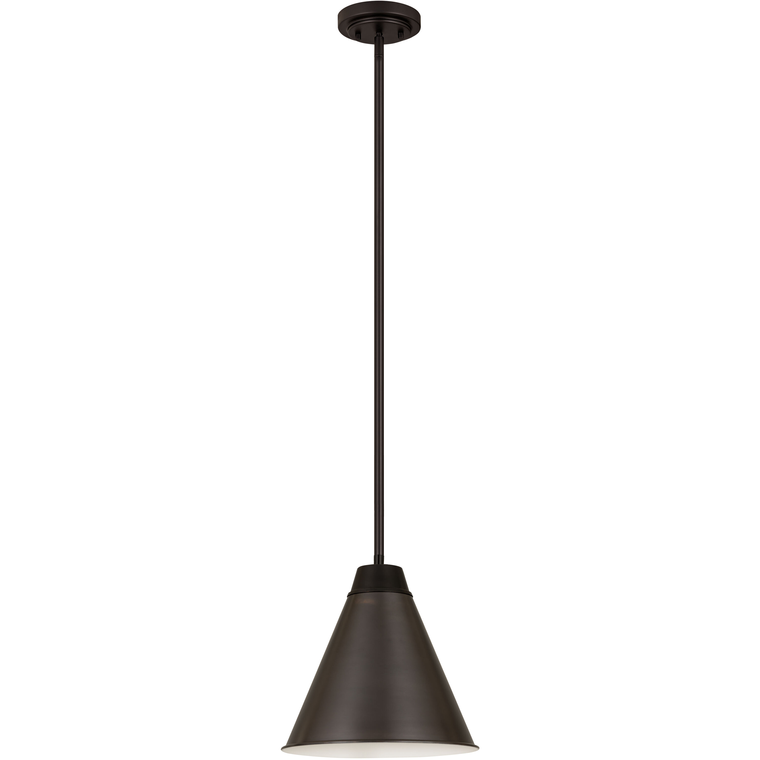Eaton 1 Light 12 inch Bronze Plate Pendant Ceiling Light