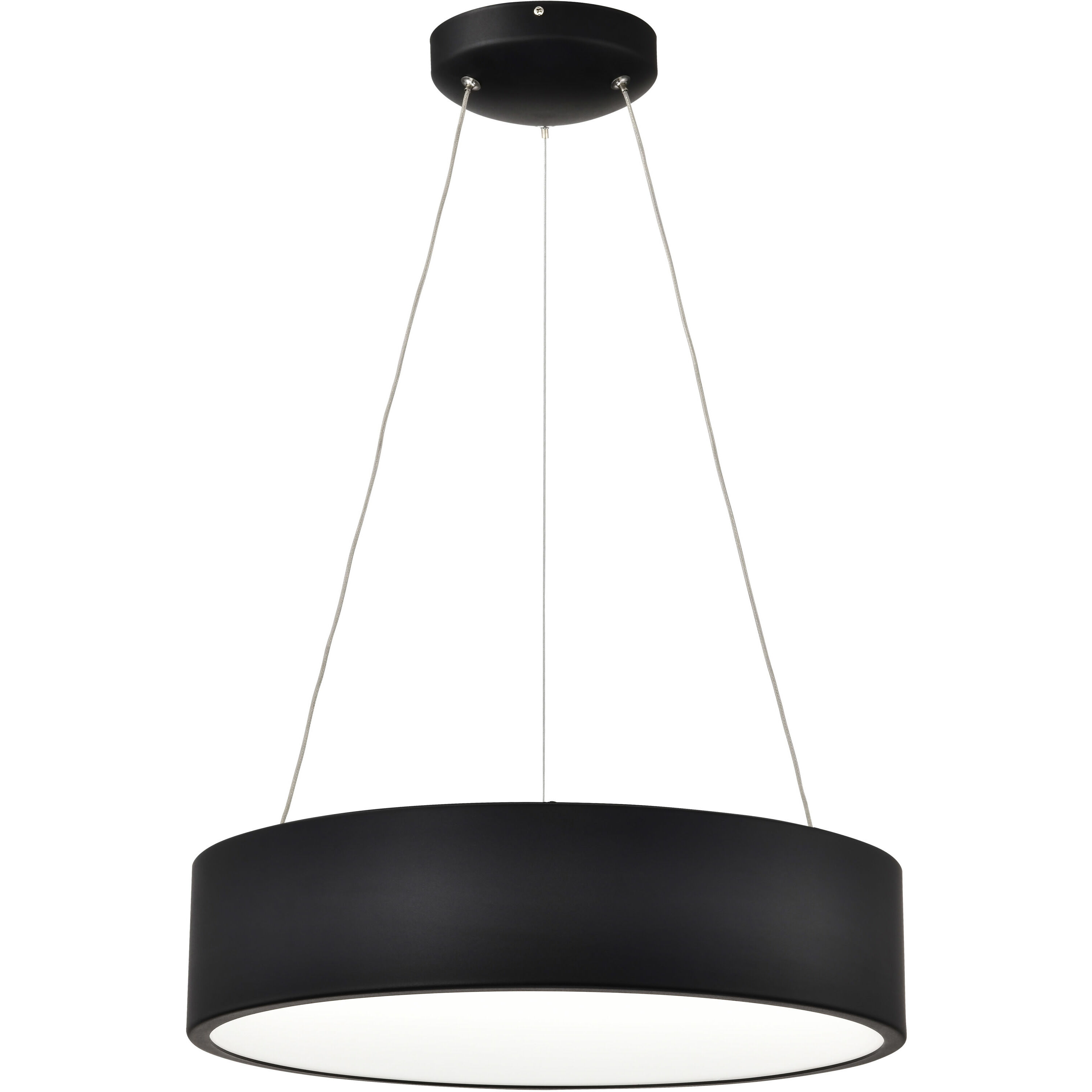 Orbit LED 17.75 inch Black Pendant Ceiling Light