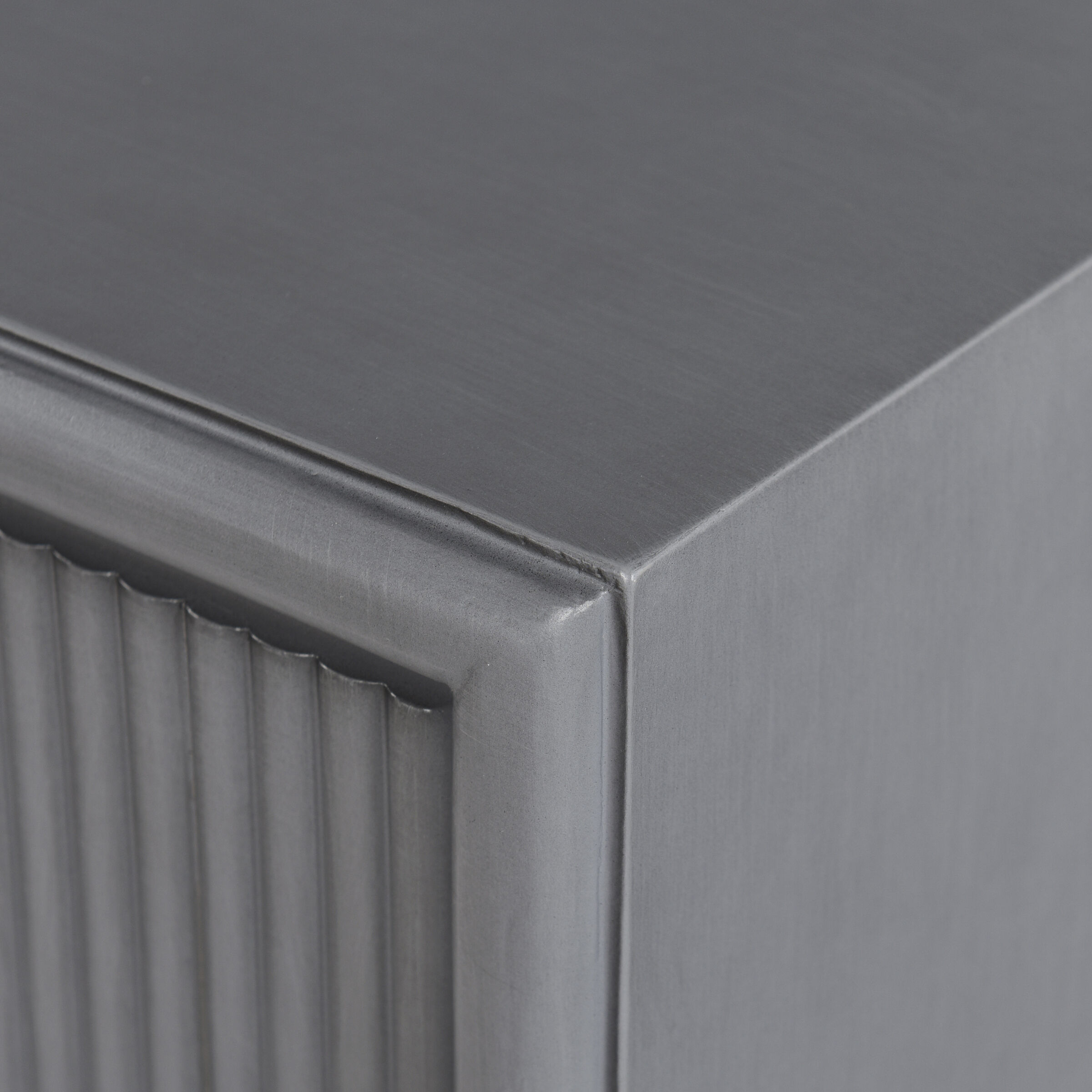 Milano 69 inch Slate Gray and Light Gray Sideboard