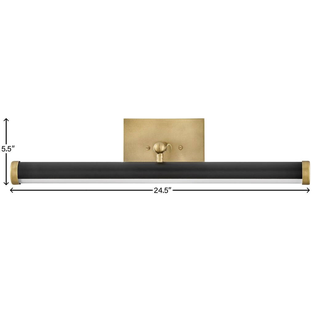 Regis LED 25 inch Heritage Brass Indoor Wall Sconce Wall Light