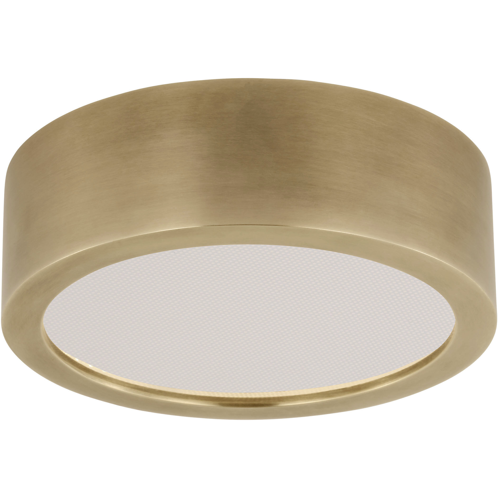 Kelly Wearstler Cerne LED 5 inch Natural Brass Flush Mount Ceiling Light in 277V