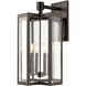 Bianca 4 Light 25 inch Hazelnut Bronze Outdoor Wall Sconce