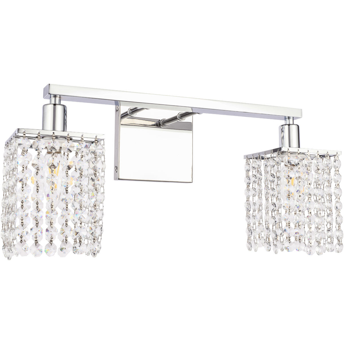 Phineas 2 Light 18 inch Chrome Wall sconce Wall Light