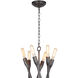 Cobra 12 Light 43 inch Oil Rubbed Bronze Chandelier Ceiling Light, Large