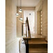 Globo LED 16.25 inch Matte Black Multi-Pendant Ceiling Light